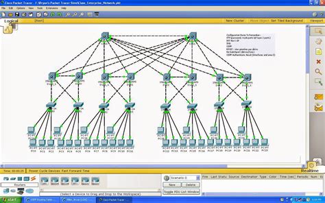 Вход в Cisco Packet Tracer