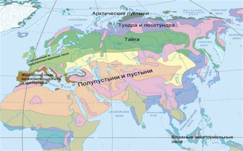 Европа: географические особенности и расположение
