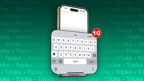Метод 2: Использование встроенных возможностей клавиатуры iPhone