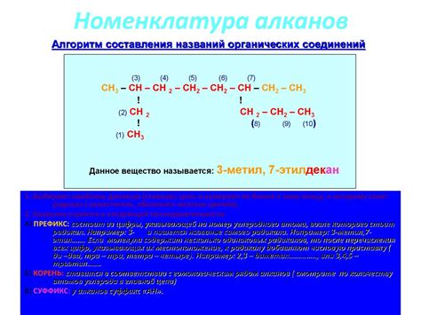 Молекулярное строение алканов и их свойства