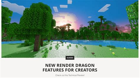 Настройка шейдеров в Minecraft Bedrock
