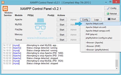 Настройка PHP для взаимодействия с Apache и MySQL