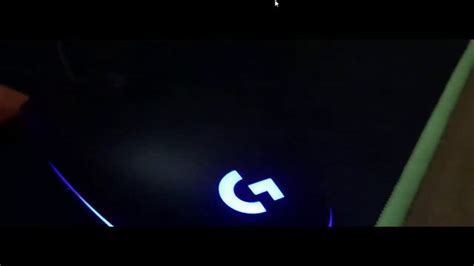 Настройка RGB подсветки мышки Logitech G102