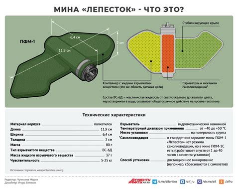 Особенности установки мины типа лепесток