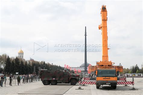 Подготовка к открытию ямы Сарона