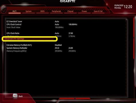 Поиск и включение виртуализации AMD