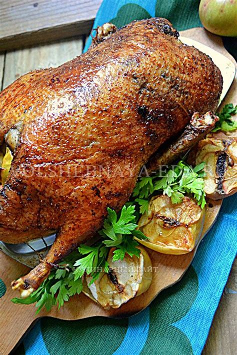 Приготовление утки в духовке