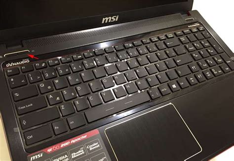 Проверка соединения клавиатуры на ноутбуке MSI
