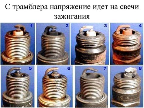 Свечи зажигания могут быть загрязнены углеродом