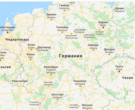 Список городов в Германии, где доступна доставка СДЭК