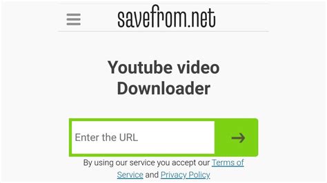 Установка Savefrom.net помощника