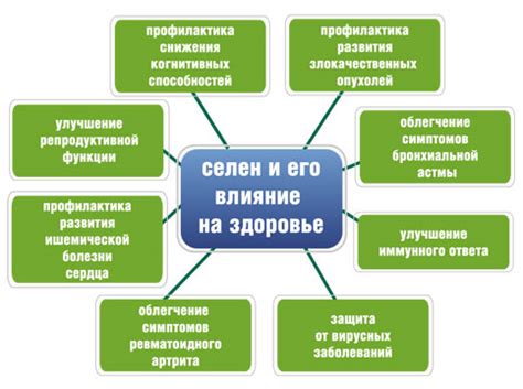 Функции селена в организме человека