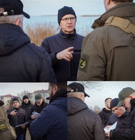 Ход установочных работ