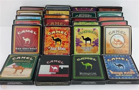 Camel Exotic Blends: экзотические ароматы с средней крепостью